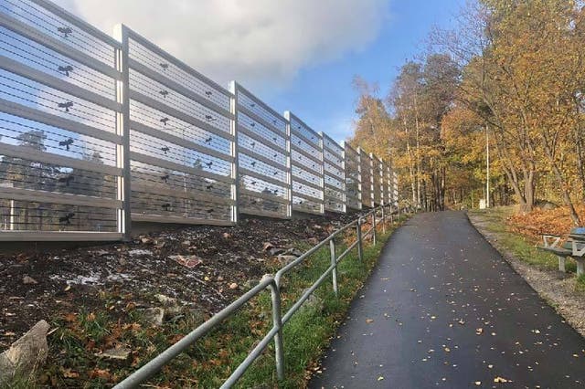 Infra Clear 12x500x1960mm målad